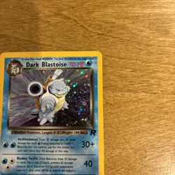 Pokemon TCG Dark Blastoise Holo Rare Card 3/82 - Image 5