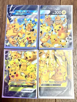 Pokemon Pikachu V-Union Complete 4Card Set SWSH139-142 Holo Promo NM Celebration - Image 1
