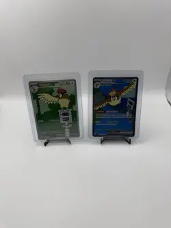 Pokemon TCG Obsidian Flames Pidgeot EX Holo Ultra Rare Card 225/197 NM Condition - Image 1