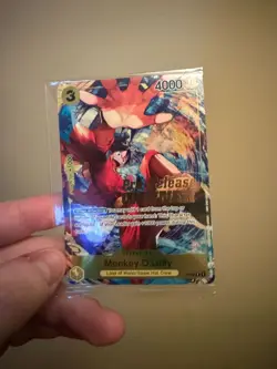 Monkey D Luffy Pre-Release Winner P-036 One Piece Promo Card English SEALED - Image 2