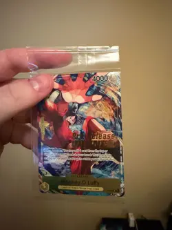 Monkey D Luffy Pre-Release Winner P-036 One Piece Promo Card English SEALED - Image 3