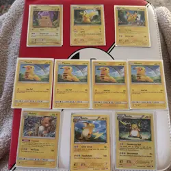 Pokemon Pikachu/Raichu Evolutions Some Holos/Vintage Pokemon Cards LP-NM - Image 1