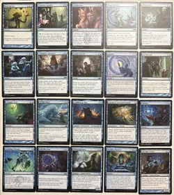 28x MTG Lot Blue Draw Spell Card Lot w/Rares & Foils - Blue Commander Draw Cards - Image 1