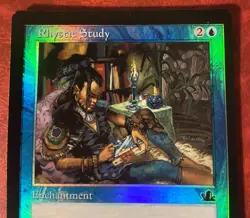 MTG Magic The Gathering RHYSTIC STUDY Foil PROPHECY GORGEOUS! UNPLAYED! ICONIC! - Image 3