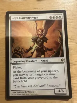 MTG - Reya Dawnbringer - Conspiracy ~ Magic The Gathering Angel NM - Image 1