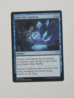 MTG Solve the Equation STX 054/275 Strixhaven: School of Mages - Magic NM - Image 1
