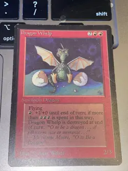 Dragon Whelp X1 Mtg Beta Lp- - Image 1