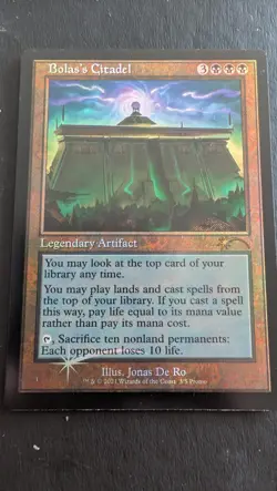 Bolas's Citadel (Retro Frame) WPN & Gateway Promos Foil - Image 3