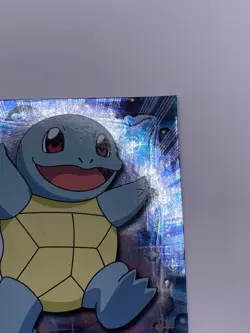 #07 Squirtle Topps Foil LP Blue Logo Pokemon TV Animation Edition - Image 4