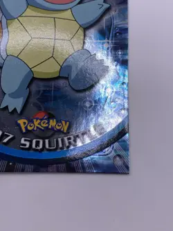 #07 Squirtle Topps Foil LP Blue Logo Pokemon TV Animation Edition - Image 5