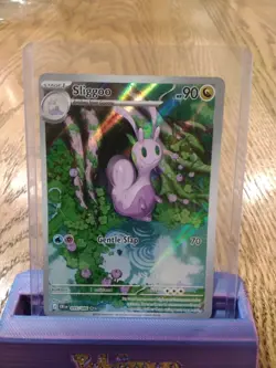 Pokemon TCG Sliggo 95/086 Chaos Rising English Holo Rare Off Center VF+ FREEship - Image 1
