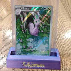 Pokemon TCG Sliggo 95/086 Chaos Rising English Holo Rare Off Center VF+ FREEship - Image 2