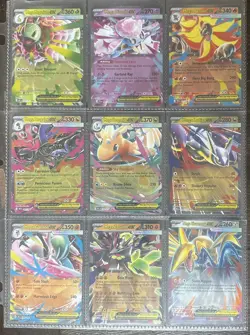 Lot of 9 MEGA EX Evolution POKEMON TCG - Image 1