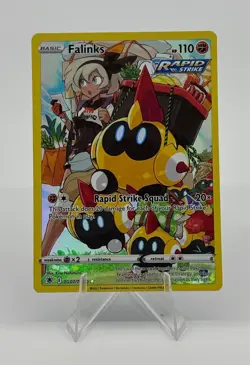 Pokemon Single Falinks TG07/TG30 Swsh10: Astral Radiance Trainer Gallery Holo - Image 1