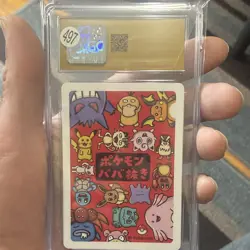 CGC Pristine 10 Psyduck Old Maid Japanese 2019 Graded Pokemon Card 6054786021 - Image 2