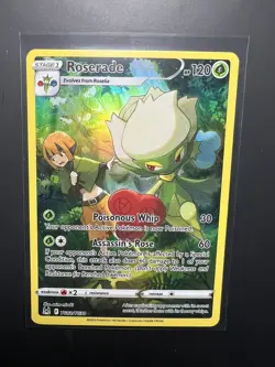 Pokemon TCG Roserade Lost Origin Trainer Gallery TG02/TG30 Holo Ultra Rare - Image 1