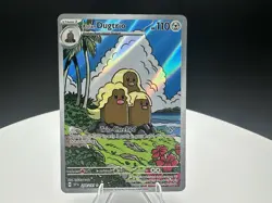 Alolan Dugtrio 208/191 -Illustration Rare Pokemon Card- Surging Sparks NM - Image 1