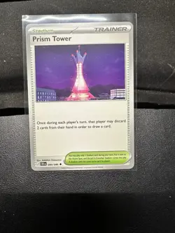 Prism Tower 080/086 Uncommon ME04: Chaos Rising Pokemon Near Mint Regular - Image 1