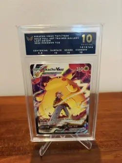 2022 Pikachu Vmax TG17/TG30 Lost Origin Pokemon ARK 10 Pristine GEM MNT - Image 1