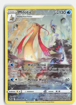 Pokemon TCG Milotic TG02/TG30 Silver Tempest Trainer Gallery Full Art Holo NM - Image 1