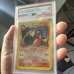 Dark Charizard - 2000 Team Rocket 4/82 Holo English PSA 7 Pokemon TCG - Image 1