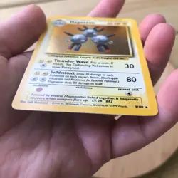 Magneton Base Set (Unlimited) 9/102 Pokemon Holofoil Near Mint - Image 5