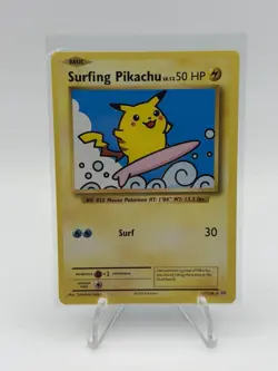Pokemon Surfing Pikachu Secret Rare XY - Evolutions 111/108 NM - Image 1