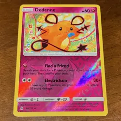 The Pokemon Company Dedenne 88/131 Sm-Forbidden Light Reverse Holo ENG Basic Un… - Image 1