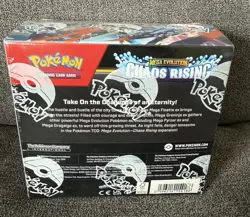 Pokemon TCG 2026 Mega Evolution Chaos Rising Booster Display Box 36 Packs Sealed - Image 1