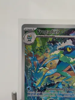 Frogadier 089/086 Me04: Chaos Rising Illustration Rare Full Art Holo Pokemon TCG - Image 2