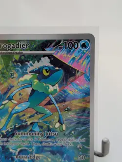 Frogadier 089/086 Me04: Chaos Rising Illustration Rare Full Art Holo Pokemon TCG - Image 3