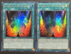 YUGIOH 2x Contract with the Abyss MP22-EN250 Ultra Rare 1st Edition NM/Mint - Image 1