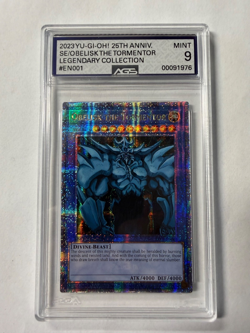 Yu-Gi-Oh! SE/ Obelisk the Tormentor 2023 Legendary Collection AGS 9 - Image 1