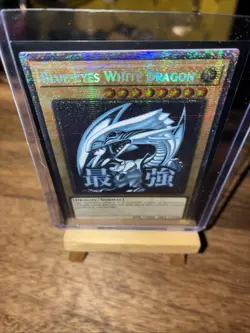 Blue-Eyes White Dragon RA05-EN085 Stamped Starlight Rare 1st Edition NM Yugioh - Image 2