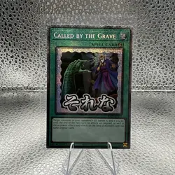 Yugioh 1x Called by the Grave RA05-EN117 Starlight Rare 1st Ed NM - Image 1