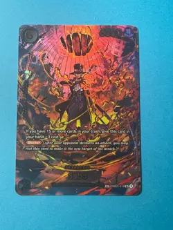 One Piece Sabo SP PRB02-014 NM/M OP15 Adventure on Kami’s Island Foil - Image 2