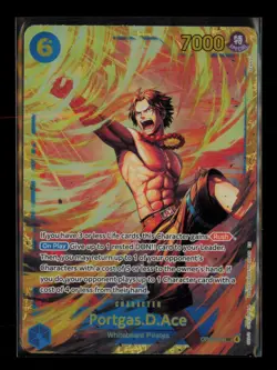 Portgas.D.Ace (119) OP13-119 SEC Carrying On His Will NM/M One Piece - Image 1