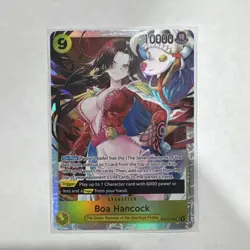 2026 One Piece Azure Sea's Seven Boa Hancock Super Rare #OP14-112 - Image 1