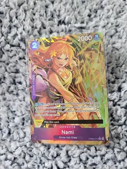 Nami PRB02-012 R Alternate Art One Piece TCG The Best Vol. 2 English NM - Image 1