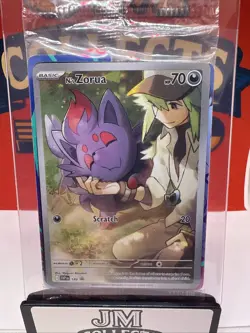 N's Zorua SVP 189 - SEALED PROMO Pokemon Trading Card Game - Image 1