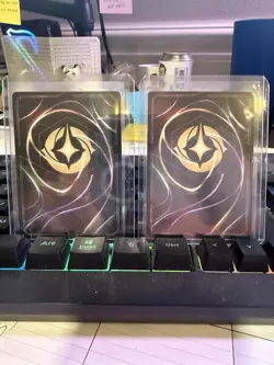 Disney Lorcana Discard Error QR Code Card Yellow Background & Black Discard - Image 2