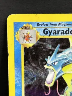 Gyarados 6/102 Holo Rare Base Set WOTC Pokemon Card TCG Vintage 1999. - Image 2