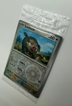 Pokemon TCG Pokemon Center 2023 Lechonk Promo Card Sealed SVI EN 155/198 - Image 2
