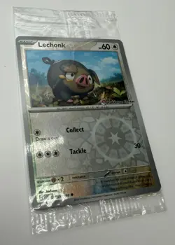 Pokemon TCG Pokemon Center 2023 Lechonk Promo Card Sealed SVI EN 155/198 - Image 5
