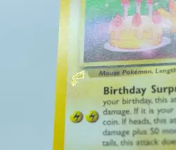 BIRTHDAY PIKACHU #24 Pikachu 2000 World Collection Promo - Pokemon Card WOTC - Image 2