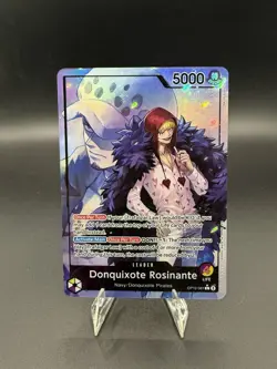 One Piece Card Game - NM - Donquixote Rosinante - OP12-061 - Alt Leader - Image 1