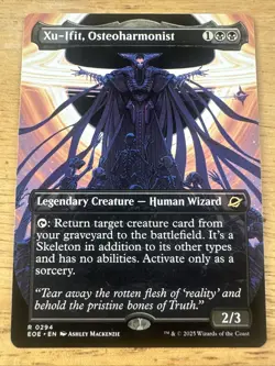 1x - Xu-Ifit, Osteoharmonist - (borderless) - Edge of Eternities - NM MTG - Image 1