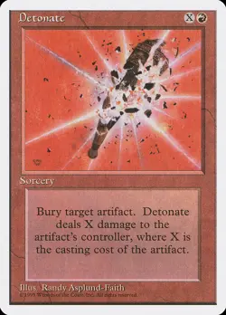 MTG Detonate ** Fourth Edition ** English - Image 1