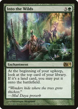 MTG Into the Wilds ** Magic 2014 ** English - Image 1