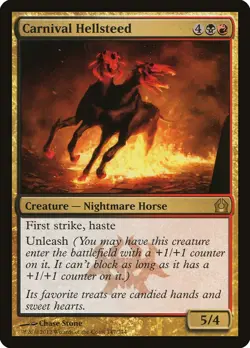 MTG Carnival Hellsteed ** Return to Ravnica ** English - Image 1